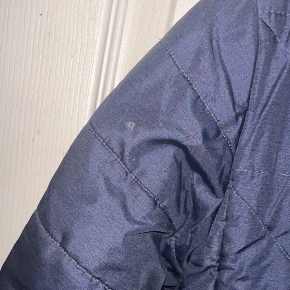 Pacific Trail Kids Small (8) Navy Jacket with Hood Puffer Quilted Lined
